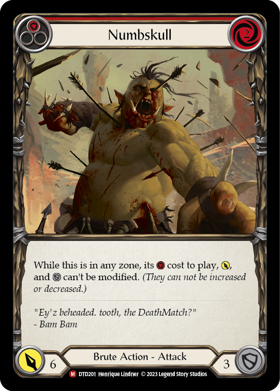 [N-DTD201-M]Numbskull