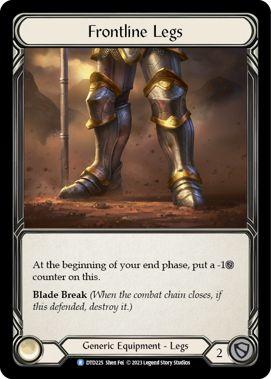 [N-DTD225-R]Frontline Legs