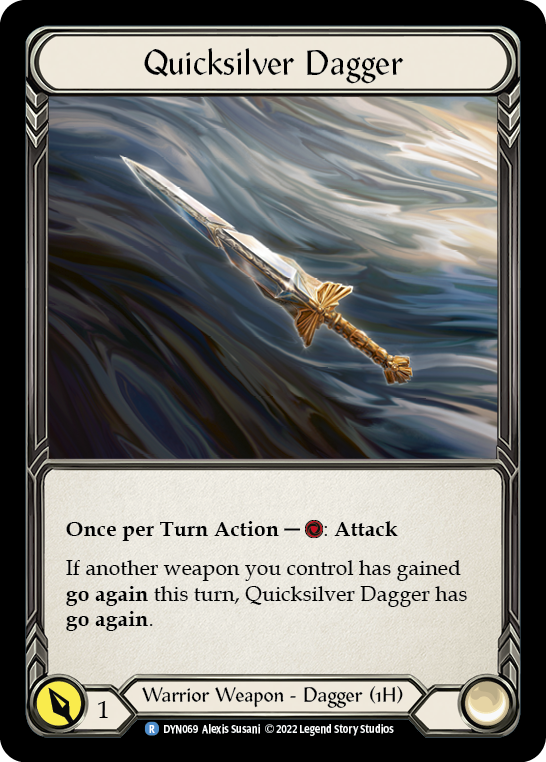 [N-DYN069-R]Quicksilver Dagger