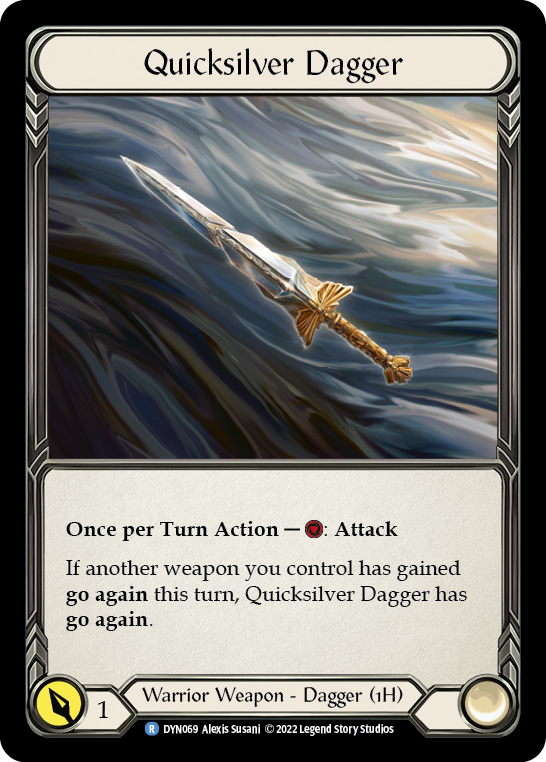 【Cold Foil】[N-DYN069-R]Quicksilver Dagger