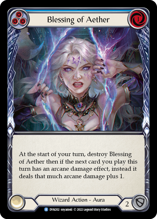 [N-DYN202-R]Blessing of Aether (Blue)