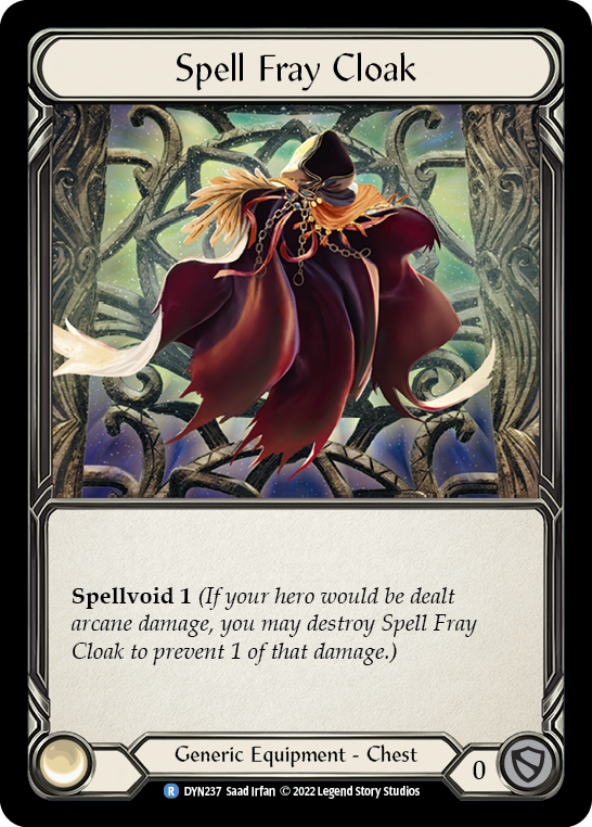 【Rainbow Foil】[N-DYN237-R]Spell Fray Cloak