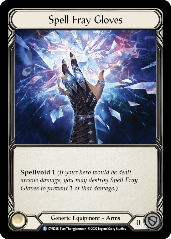 【Rainbow Foil】[N-DYN238-R]Spell Fray Gloves