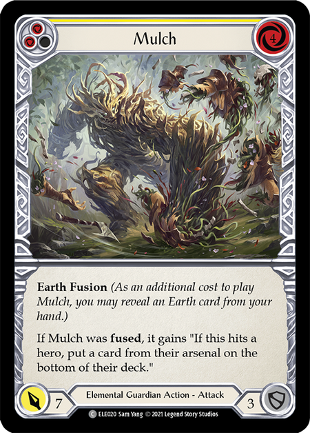 [F-ELE020-C]Mulch (Yellow)