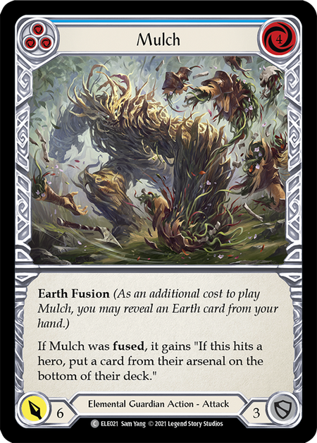 [F-ELE021-C]Mulch (Blue)