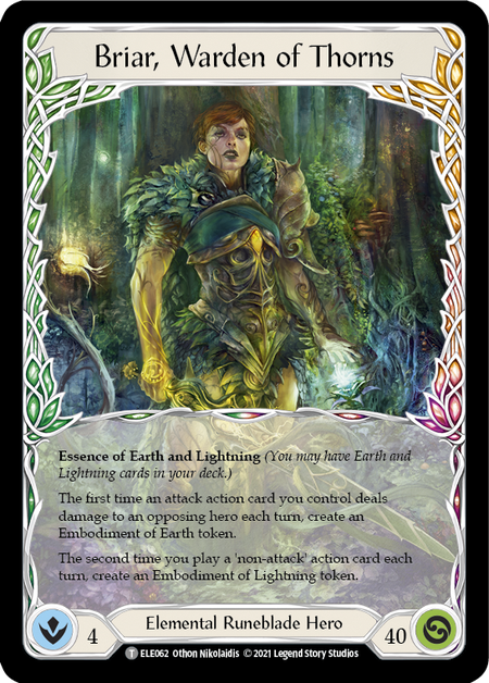 [F-ELE062-T]Briar, Warden of Thorns // Titan's Fist