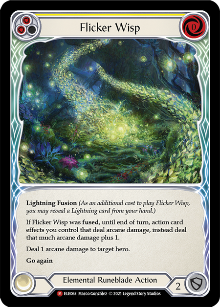 【Rainbow Foil】[F-ELE065-M]Flicker Wisp