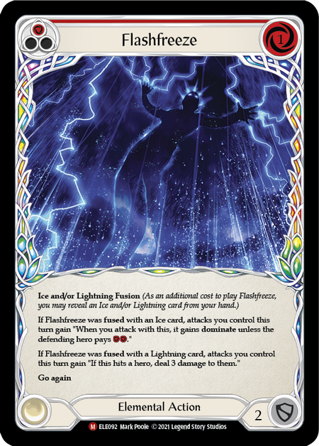 【Rainbow Foil】[F-ELE092-M]Flashfreeze