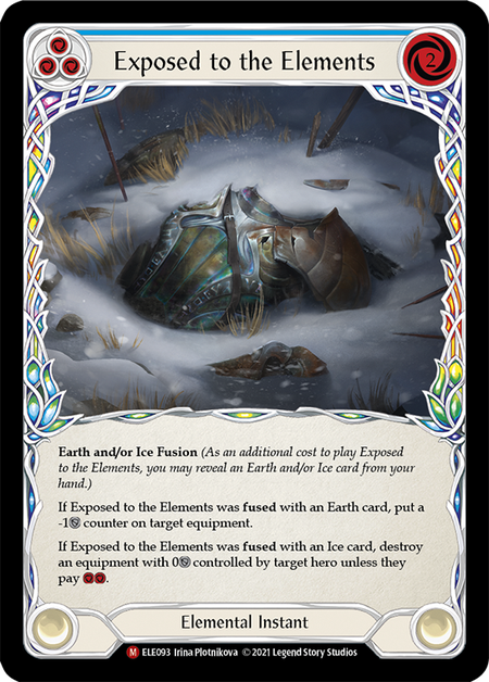 【Rainbow Foil】[F-ELE093-M]Exposed to the Elements