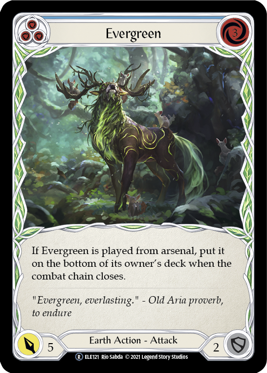 [U-ELE121-R]Evergreen (Blue)