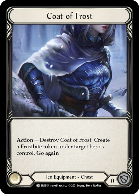 [F-ELE145-C]Coat of Frost