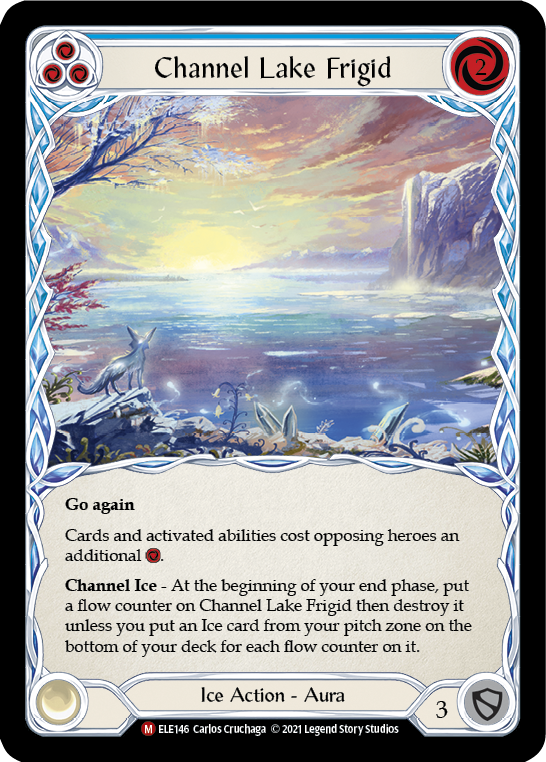 【Rainbow Foil】[F-ELE146-M]Channel Lake Frigid (Alternate Art)