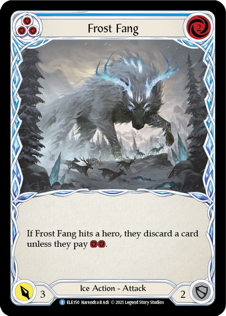 【Rainbow Foil】[F-ELE150-R]Frost Fang (Blue)