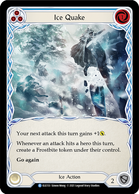 [F-ELE153-R]Ice Quake (Blue)