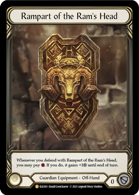 【Cold Foil】[F-ELE203-L]Rampart of the Ram's Head