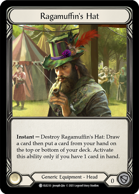 [F-ELE233-C]Ragamuffin's Hat