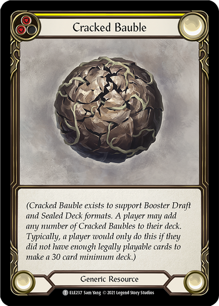 [F-ELE237-T]Cracked Bauble