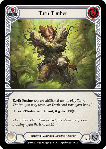 [U-ELE010-R]Turn Timber (Red)