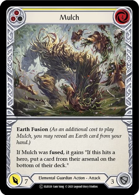 [U-ELE020-C]Mulch (Yellow)