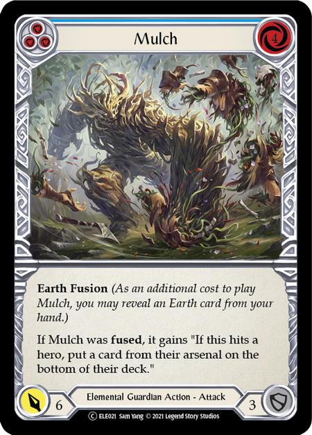 [U-ELE021-C]Mulch (Blue)