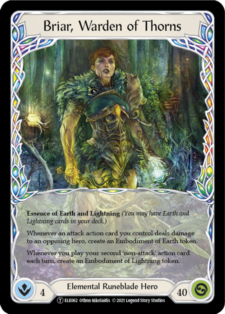 [U-ELE062-T]Briar, Warden of Thorns // Titan's Fist