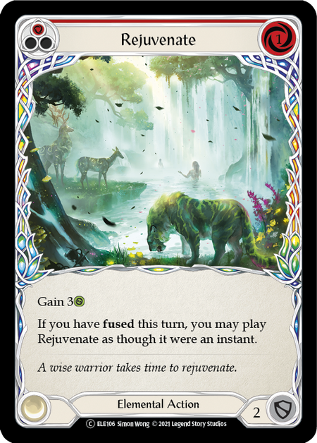 [U-ELE106-C]Rejuvenate (Red)