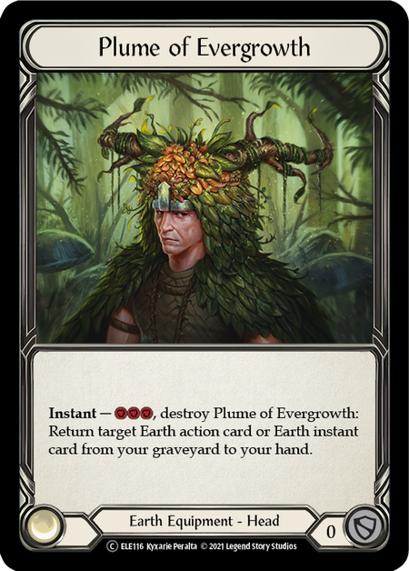 【Rainbow Foil】[U-ELE116-C]Plume of Evergrowth