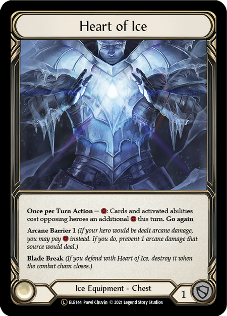 【Rainbow Foil】[U-ELE144-L]Heart of Ice