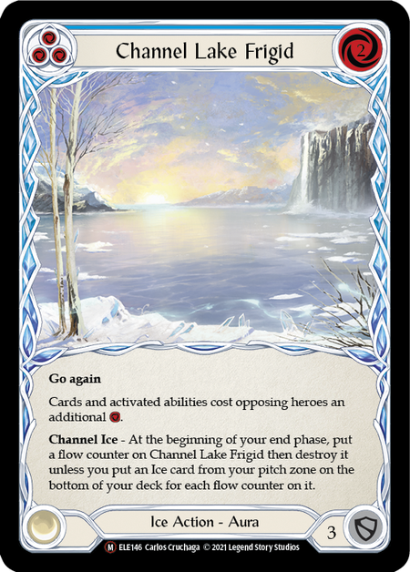 【Rainbow Foil】[U-ELE146-M]Channel Lake Frigid