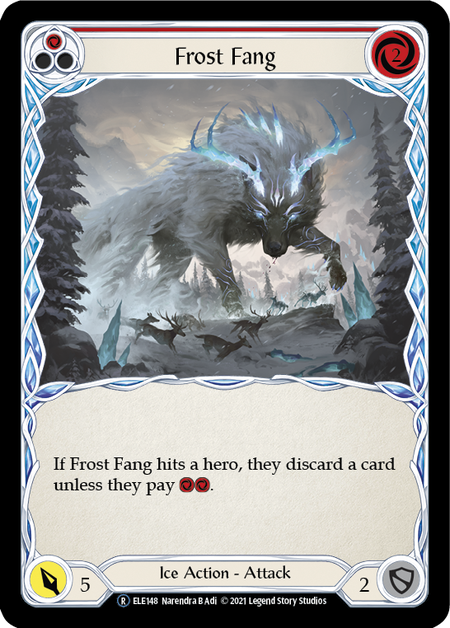 [U-ELE148-R]Frost Fang (Red)