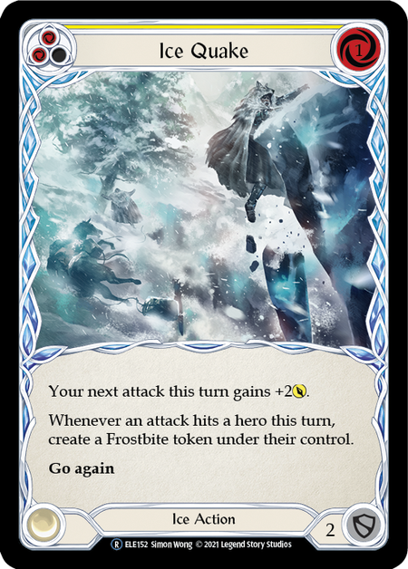 [U-ELE152-R]Ice Quake (Yellow)