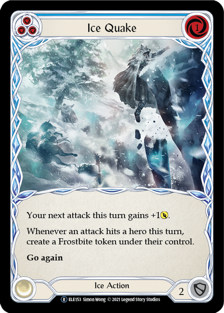 [U-ELE153-R]Ice Quake (Blue)