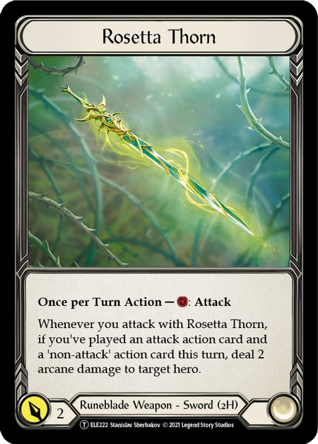 [F-ELE212-T]Seismic Surge // Rosetta Thorn