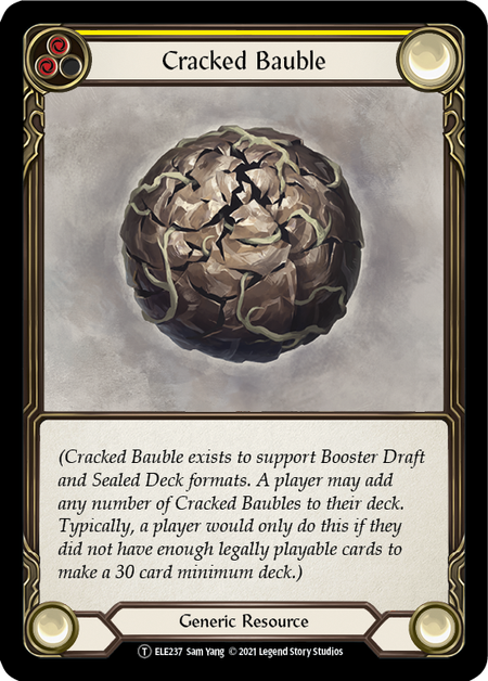 [U-ELE237-T]Cracked Bauble