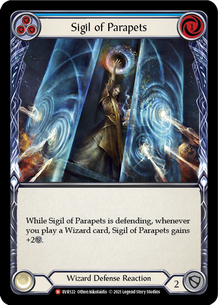 【Rainbow Foil】[F-EVR122-M]Sigil of Parapets