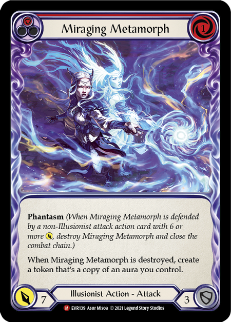 【Rainbow Foil】[F-EVR139-M]Miraging Metamorph