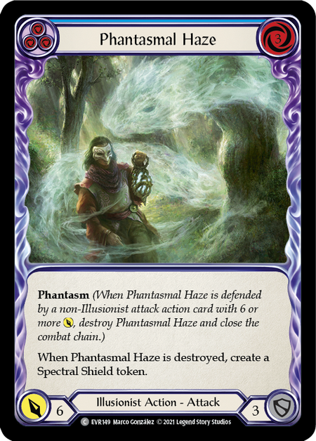 [F-EVR149-C]Phantasmal Haze (Blue)