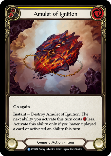 【Cold Foil】[F-EVR179-R]Amulet of Ignition