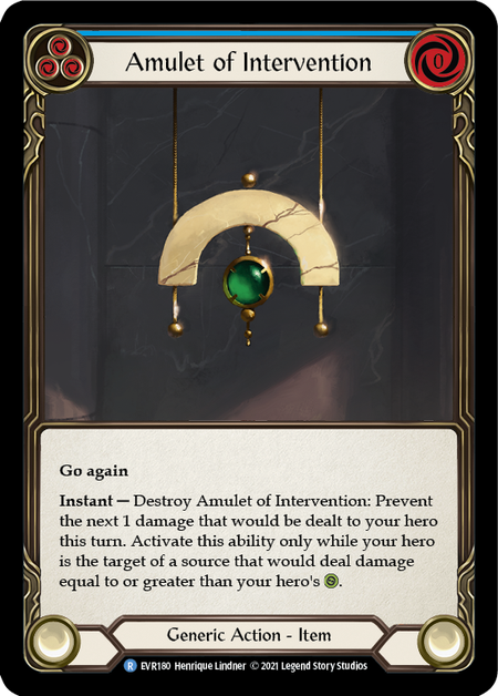 [F-EVR180-R]Amulet of Intervention