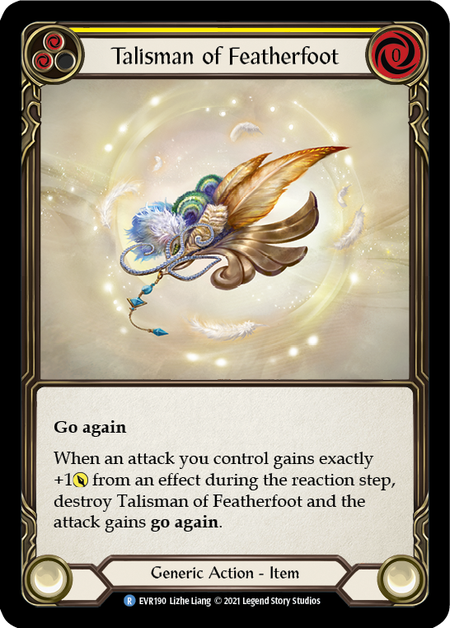 【Cold Foil】[F-EVR190-R]Talisman of Featherfoot