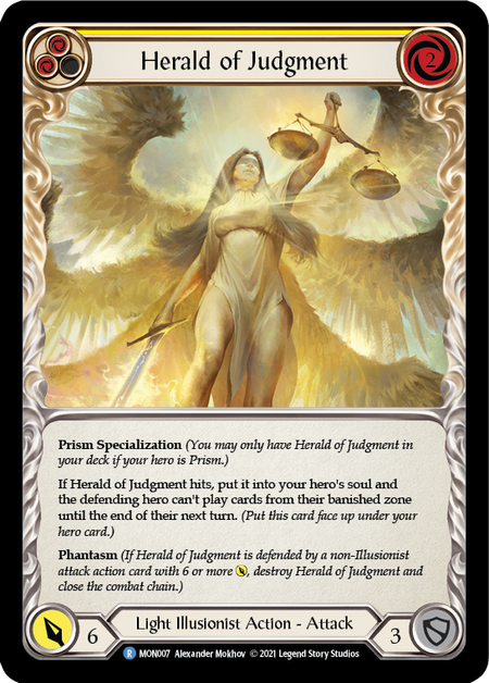 【Rainbow Foil】[F-MON007-R]Herald of Judgment