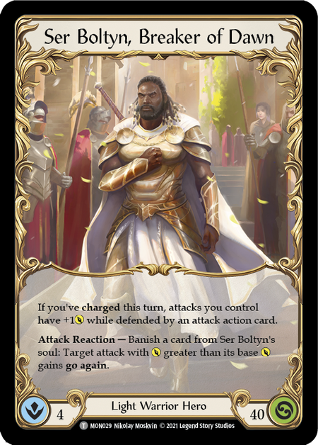 [F-MON029-T]Ser Boltyn, Breaker of Dawn // Boltyn