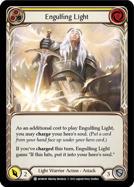 [F-MON049-C]Engulfing Light (Yellow)