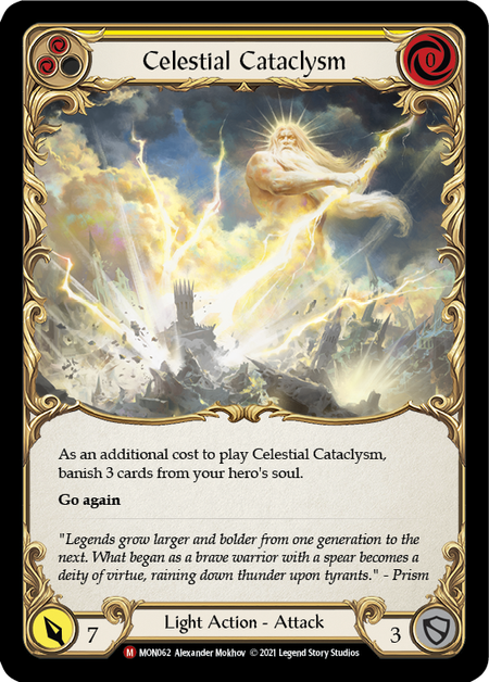 【Rainbow Foil】[F-MON062-M]Celestial Cataclysm