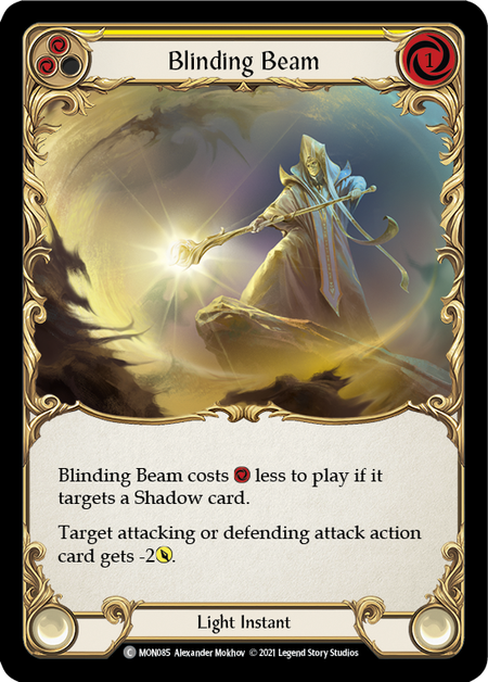 [F-MON085-C]Blinding Beam (Yellow)