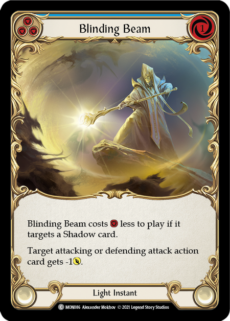 [F-MON086-C]Blinding Beam (Blue)