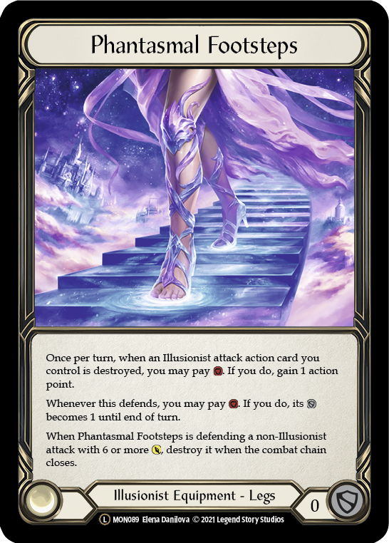 【Rainbow Foil】[U-MON089-L]Phantasmal Footsteps