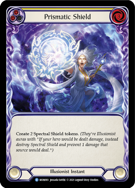 [F-MON093-R]Prismatic Shield (Yellow)