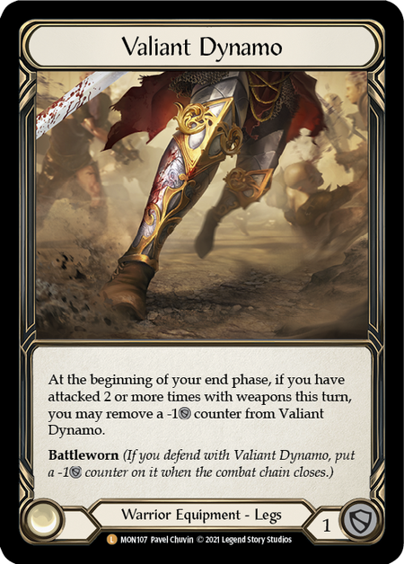 【Cold Foil】[F-MON107-L]Valiant Dynamo