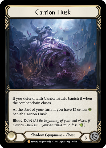 【Cold Foil】[F-MON187-L]Carrion Husk